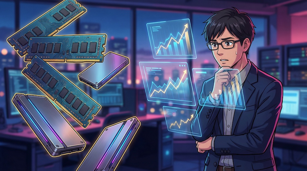 【速報】メモリ/SSD価格高騰はいつまで続く？今が売り時か専門家が分析